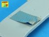 Aber 16099 WWII German pattern treadplate (Trumpeter Pz. IV) (1:16)